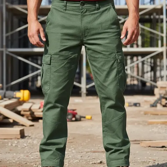 Pantalón Cargo Hombre Trabajo Colores Varios | Cuotas sin interés