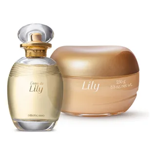 L'eau De Lily: ColĂŽnia 75ml + Veludo Corporal 250g L'eau De Lily: ColĂŽnia 75ml + Veludo Corporal 250g