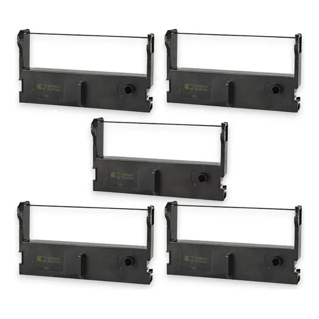 5 Cintas For Erc-39 Bixolon Srp280 Purpura Brand Unicorn