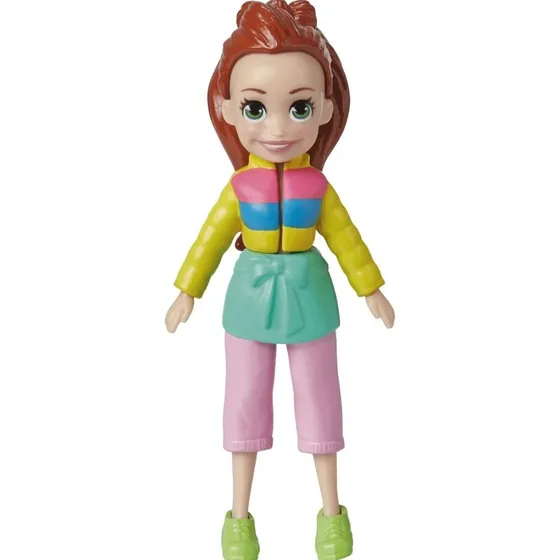 Pack Pequeño Muñeca Y Accesorios Polly Pocket 19 Piezas 4+