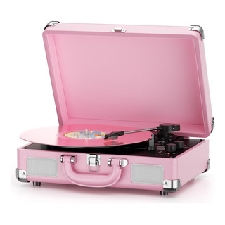 Reproductor De Vinilo Bluetooth Porttil Vintage 3-speed Reproductor De Vinilo Bluetooth Porttil Vintage 3-speed