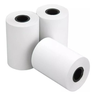 Rollos Papel 10 57x30 Impresora Inalámbrica Color Blanco Rollos Papel 10 57x30 Impresora Inalámbrica Color Blanco