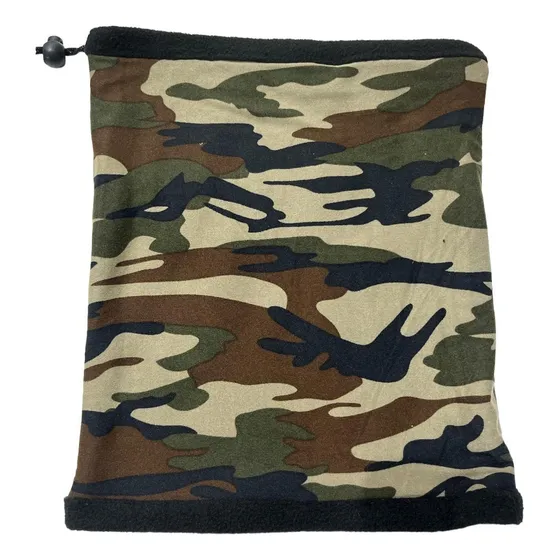 Cuello Polar Gorro Bufanda Abrigo Deportivo Camuflado