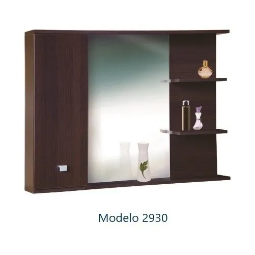 Muebles De Baño Con Puerta Y  Espejo Modelo 2930
