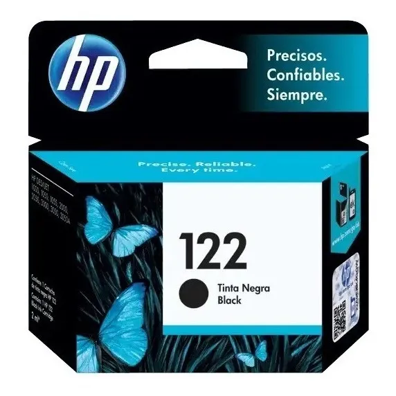 Cartucho De Tinta Hp 122 Negra (ch561hl)