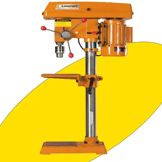 Taladro Banco Lusqtoff Agujeradora 16mm 375w Mesa Variable