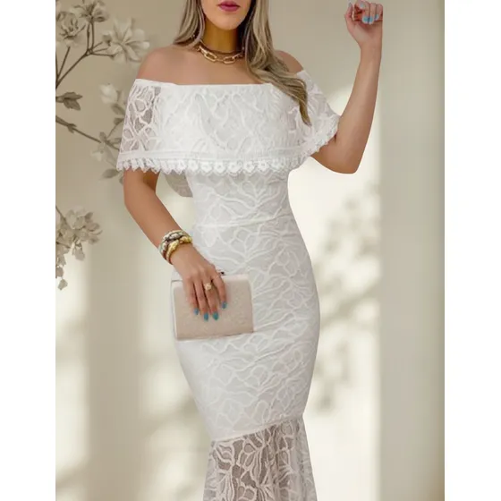Vestido De Fiesta Civil Al Cuerpo Importada 686