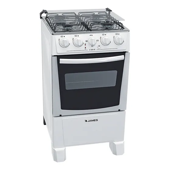 Cocina Combinada James 4 Hornallas C 205 B Nnet