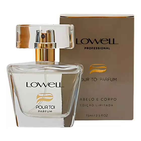 Perfume Lowell Cabelo E Corpo Pour Toi Parfum 75ml