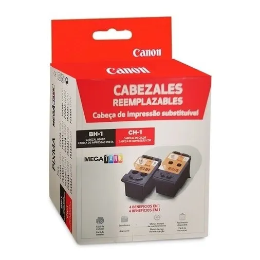 Cabezales Impresora Canon G1100 G2100 Negro Y Color Original