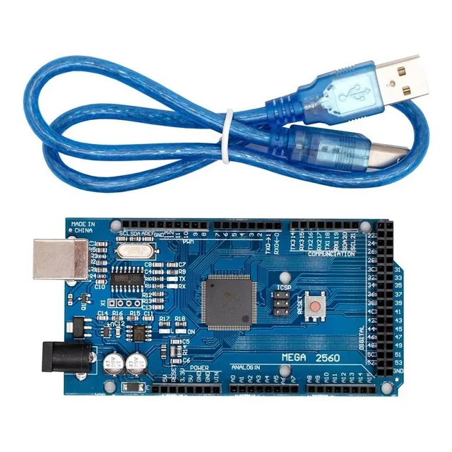 Placa Electrónica Para Arduino Mega 2560 Con Cable Usb