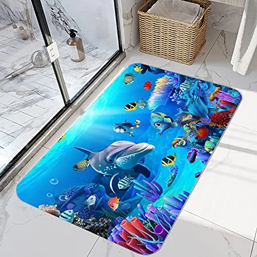 Alfombra Baño Espuma Esponja Suave Para Tapete 3d
