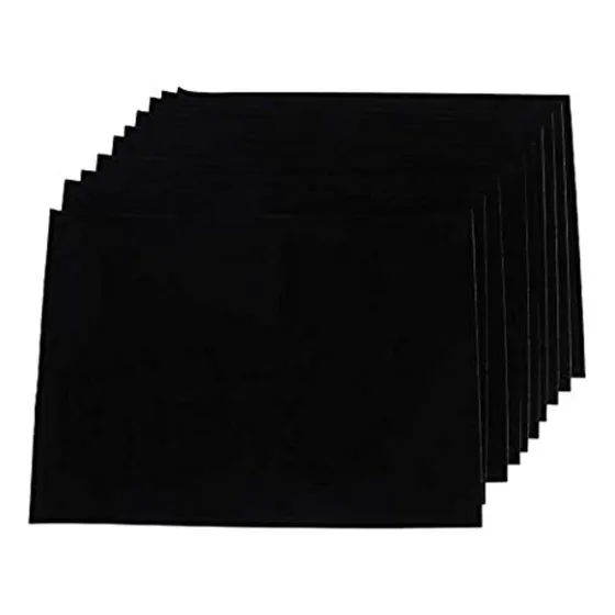 10 Hoja Adhesiva Tela Fieltro Trasera Autoadhesiva Para Arte