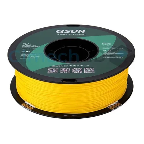 Esun PLA+ Filamentos 1kg 1.75mm Filamentos Color Amarillo