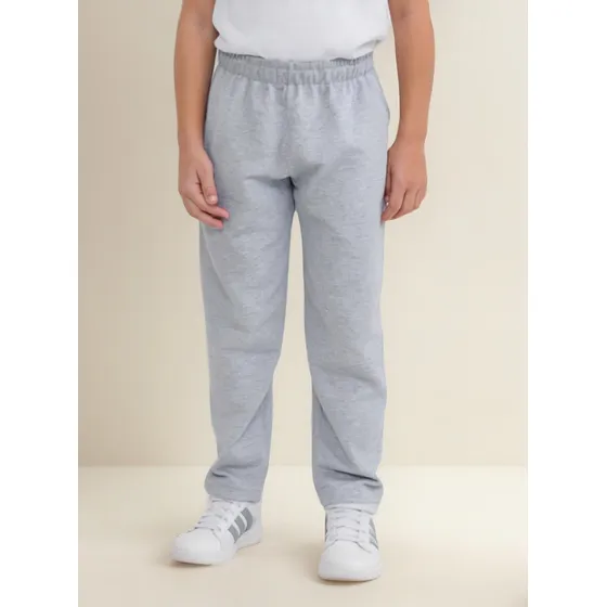 Pantalón Jogging Colegial De Algodón Rustico Unisex Infantil