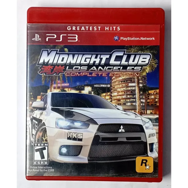 Midnight Club Los Angeles Complete Edition Ps3 Retromx