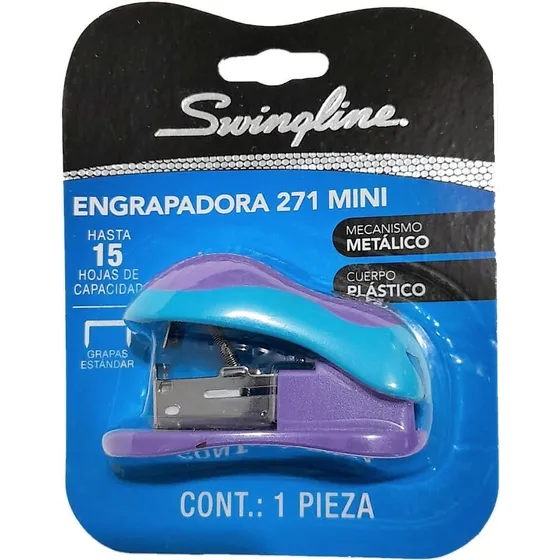 Engrapadora Swingline Mini Estándar Bolsillo
