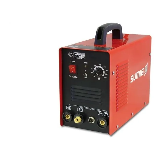 Máquina De Solda Tig Sumig Tiger 205 + Tocha Tig Sumig