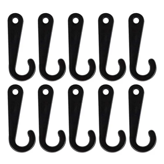 Ganchos J 500 Pcs Para Exhibicin De Medias, 1.8puLG Negr