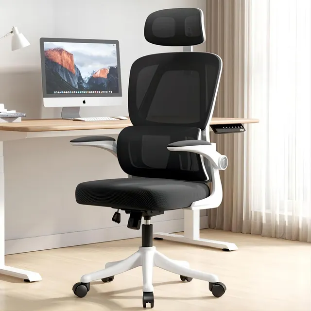 Silla Gamer Oficina Barata Escritorio Ergonómica Giratoria Color Negro Material del tapizado Algodón