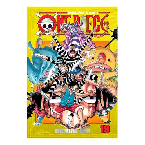 One Piece 3 Em 1 Vol. 35, De Eiichiro Oda., Vol. 35. Editorial
