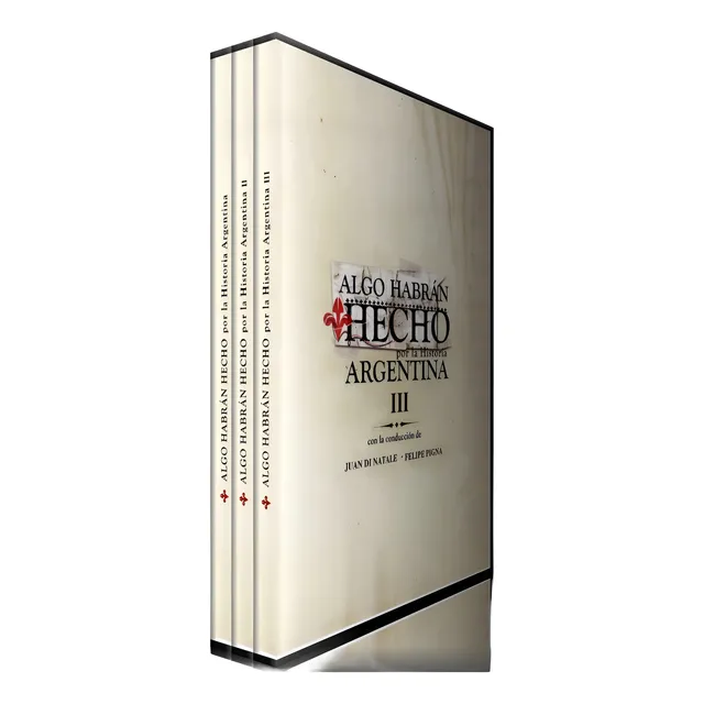 Algo Habrán Hecho Por La Historia Argentina I Ii Iii Dvd