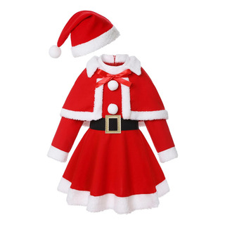 Disfraz De Papá Noel De Navidad Para Niñas Y Chico, Disfraz Disfraz De Papá Noel De Navidad Para Niñas Y Chico, Disfraz