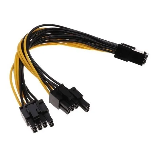 Cable De Poder Pci Express 6 Pin A 2 * 8 Pines Gpu Molex