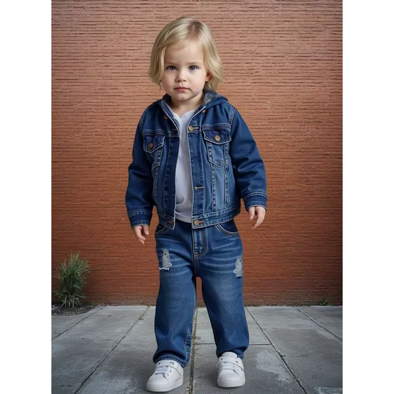 Jean Beba Oxford Con Roturas Guimel Kids