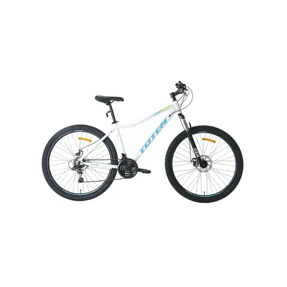 Bicicleta Totem Mtb Aro 27.5 Modelo Skyblue Mujer Color Blanco Talla M