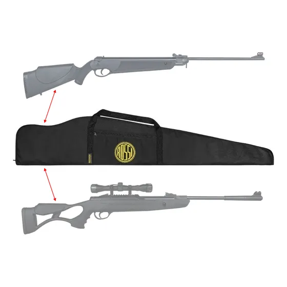Capa Carabina Pressão Espingarda Rifle Estofada 120cm Rossi