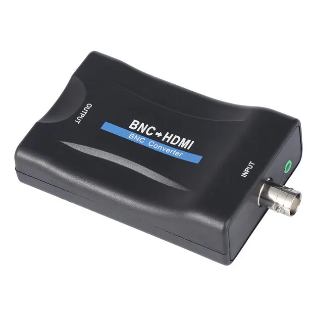 Convertidor Bnc A Hdmi, Adaptador De Vídeo Hd 1080p/720p
