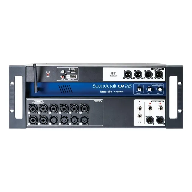 Mezclador Digital Soundcraft Ui16 16 Canales C/control Inala