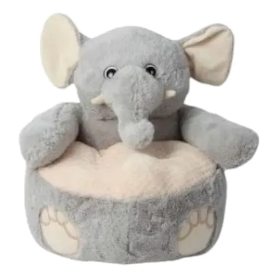 Sillón Puff De Peluche Sofá De Animales Para Bebés Y Niños