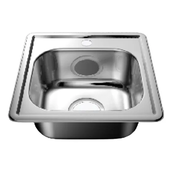 Fregadero De Sobreponer Acero Inoxidable 40x40 1h Fanainox