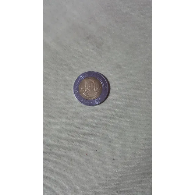 Moneda De 5 Pesos Conmemorativa La Soldadera