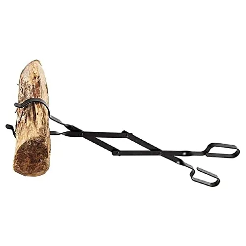 Pinzas Para Leña Hierro Forjado 65cm