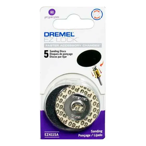 Dremel Discos De Lijas Ez-lock - Grano 60