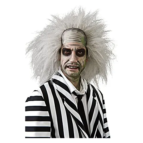 Rubie Mens Beetlejuice Wig, White Party Supplies, Dq060