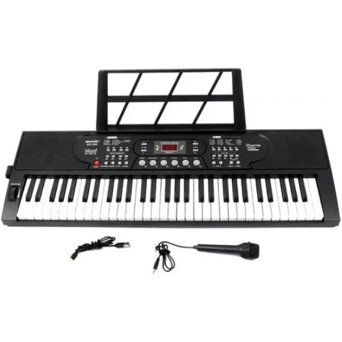 Teclado 61 Teclas Piano Mls 6639 Teclado Musical