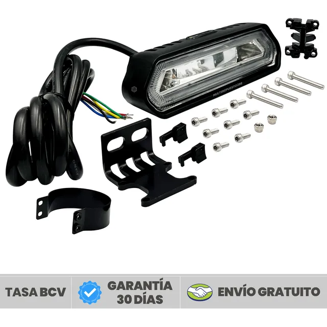 Faro Luz Retroceso Chase Offroad Luminosidad Largo Alcance