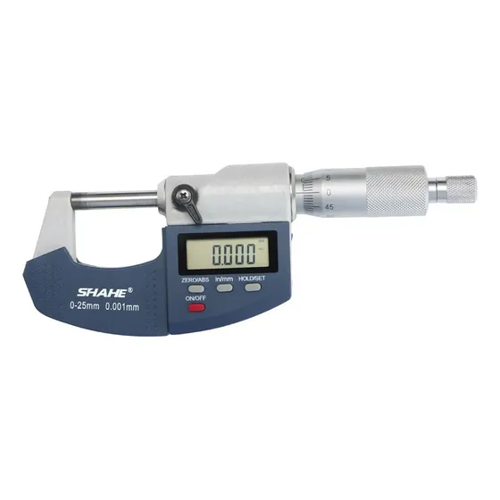 Micrometro Digital De Exterior Shahe Certificado I 0-25mm