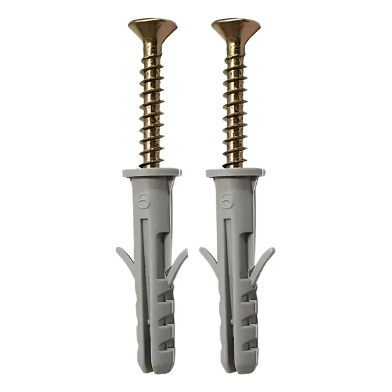 Tornillo 5x45 + Tarugo N° 8 X100 Unidades C/u