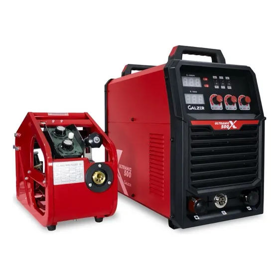 Maquina Mig Ultra 500x Cabeç Externo Trifasic S/tocha Galzer
