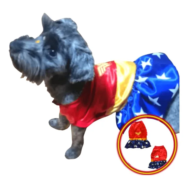 Disfraz Mujer Maravilla Para Perro Grande 2xl My Animal Love