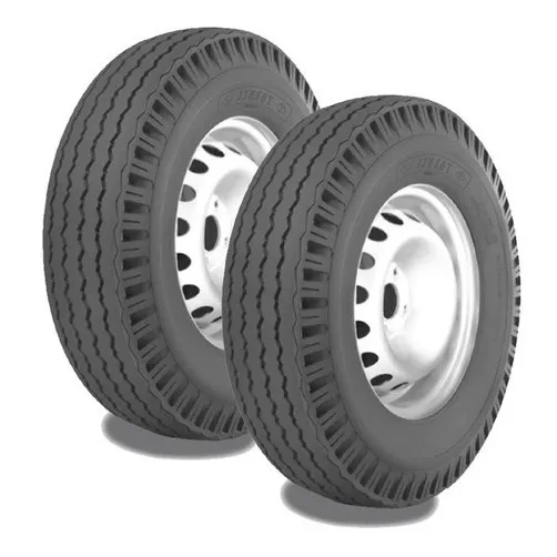 Paquete De 2 Llantas 7.00-15 Tornel T1300 6 Capas Sin Camara