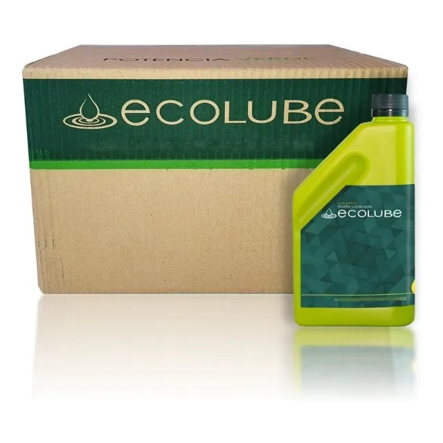 Caja Aceite Moto 2t Ecolube 24 Pintas