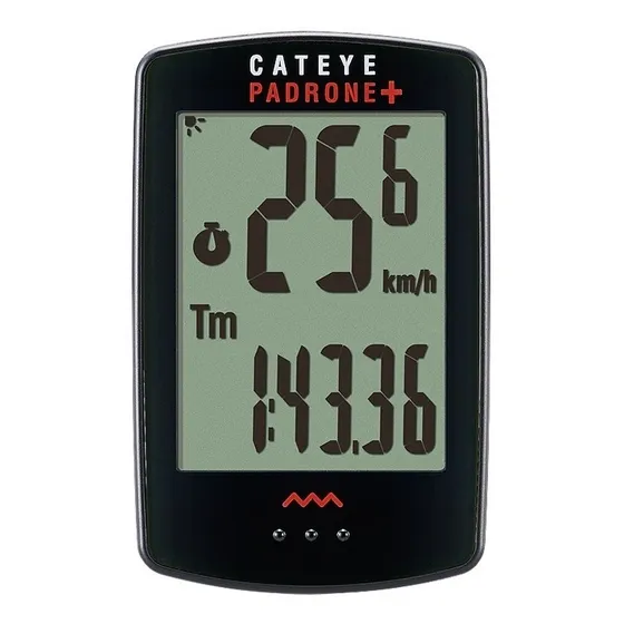 Ciclocomputador Cateye Padrone Plus 8 Funciones Inalámbrico