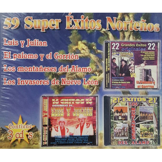 Invasores De Nuevo Leon/luis Y Julian/palomo Y Gorrion Cd Invasores De Nuevo Leon/luis Y Julian/palomo Y Gorrion Cd