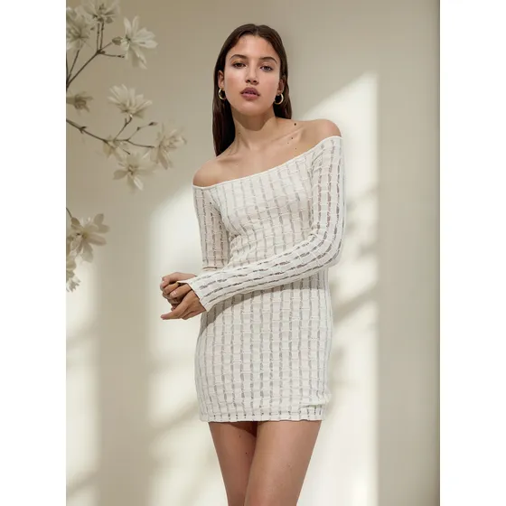 Vestido Tejido Pull And Bear Talle M